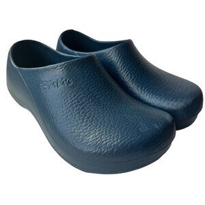 Birkenstock Super Birki Clogs Shoes Size 40 M7 L9 Blue Slip On Inserts Germany